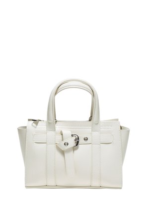Stradivarius, MINI TOTE BAG WITH BUCKLE - Sac à main - white