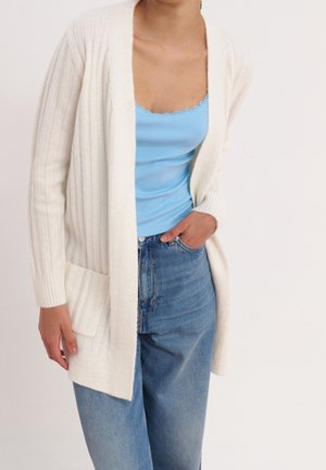 Chaqueta de punto - off-white