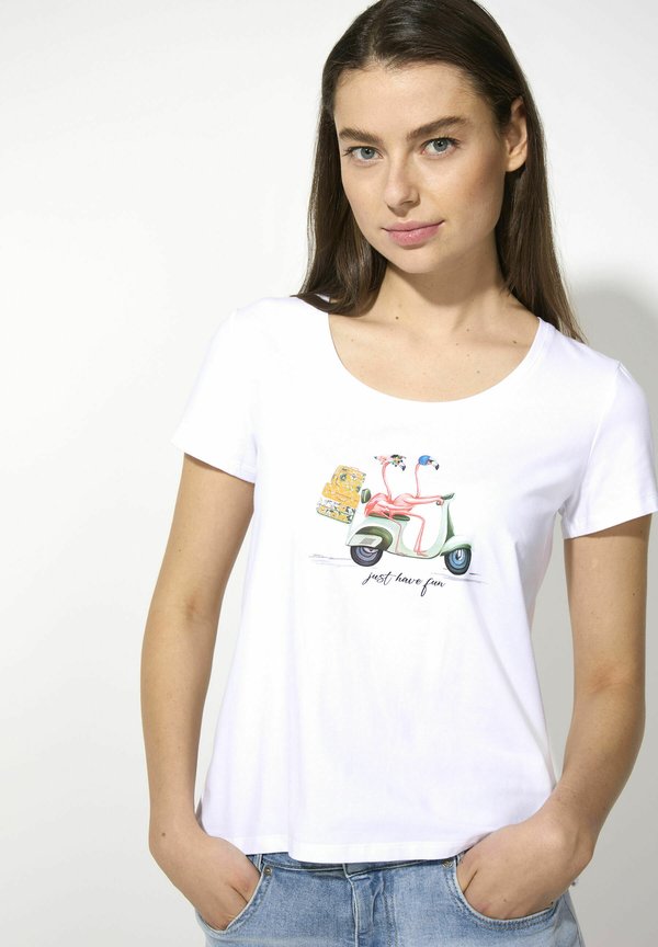 WITH PLACEMENT - T-Shirt print - weiã