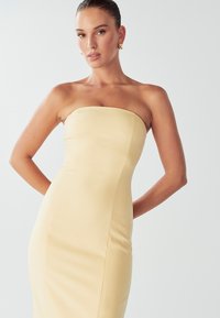 WILLA MENSA MIDI - Enostavna obleka - butter