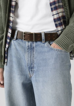 Levi's®, POTRERO DOUBLE PRONG BELT - Cinturón - seal brown - browns