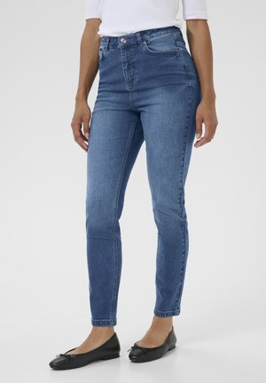 Kaffe WILLOW  - Jean slim - medium blue denim