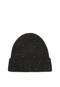 MIT SCHMUCKPERLEN - Beanie - schwarz