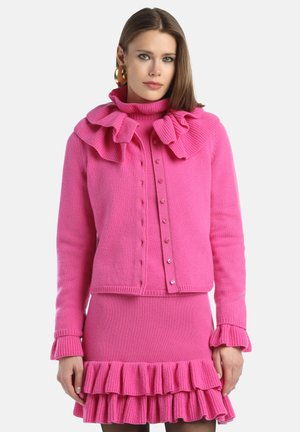 CONSOLATO - Chaqueta de punto - fucsia