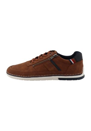 Sneakers laag - cognac