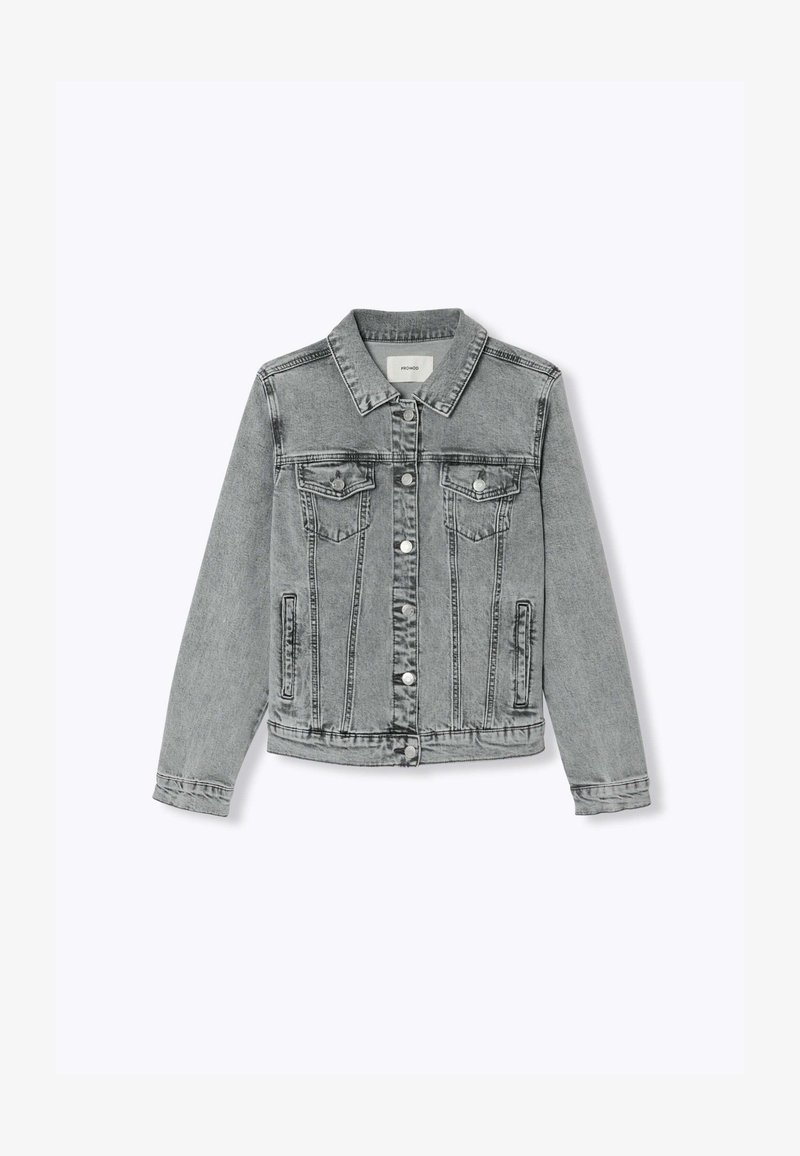 Promod Veste en jean jeans gris/denim gris