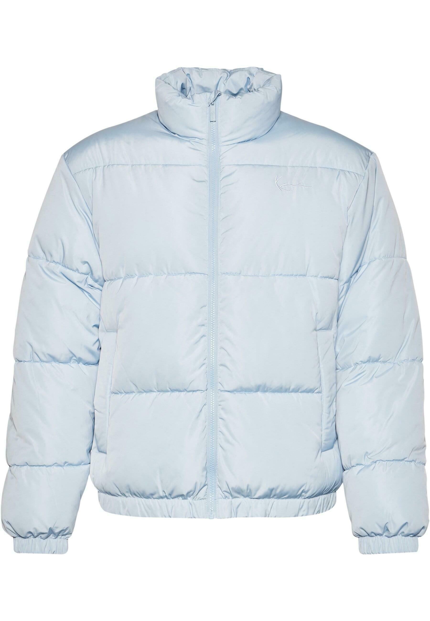 Karl Kani CHEST SIGNATURE PUFFER - Winter jacket - light blue