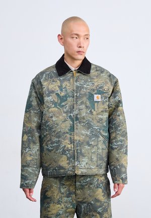 DETROIT JACKET - Giacca da mezza stagione - green/black