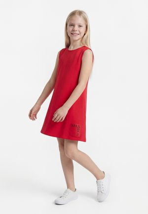 MAX&Co. Džersejové šaty - goji berry