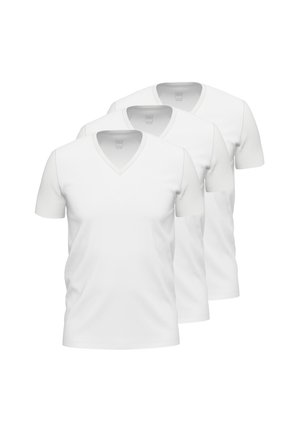 3ER PACK CLOSE TO YOU  KURZARM - Unterhemd/-shirt - weiß