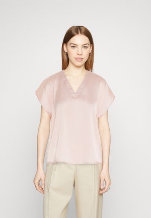 JDY JDYFIFI BEATRICE V NECK - Μπλουζάκι με στάμπα - peach whip