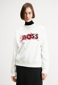 BOSS ECONA DRAGON Sweatshirt white/weiß