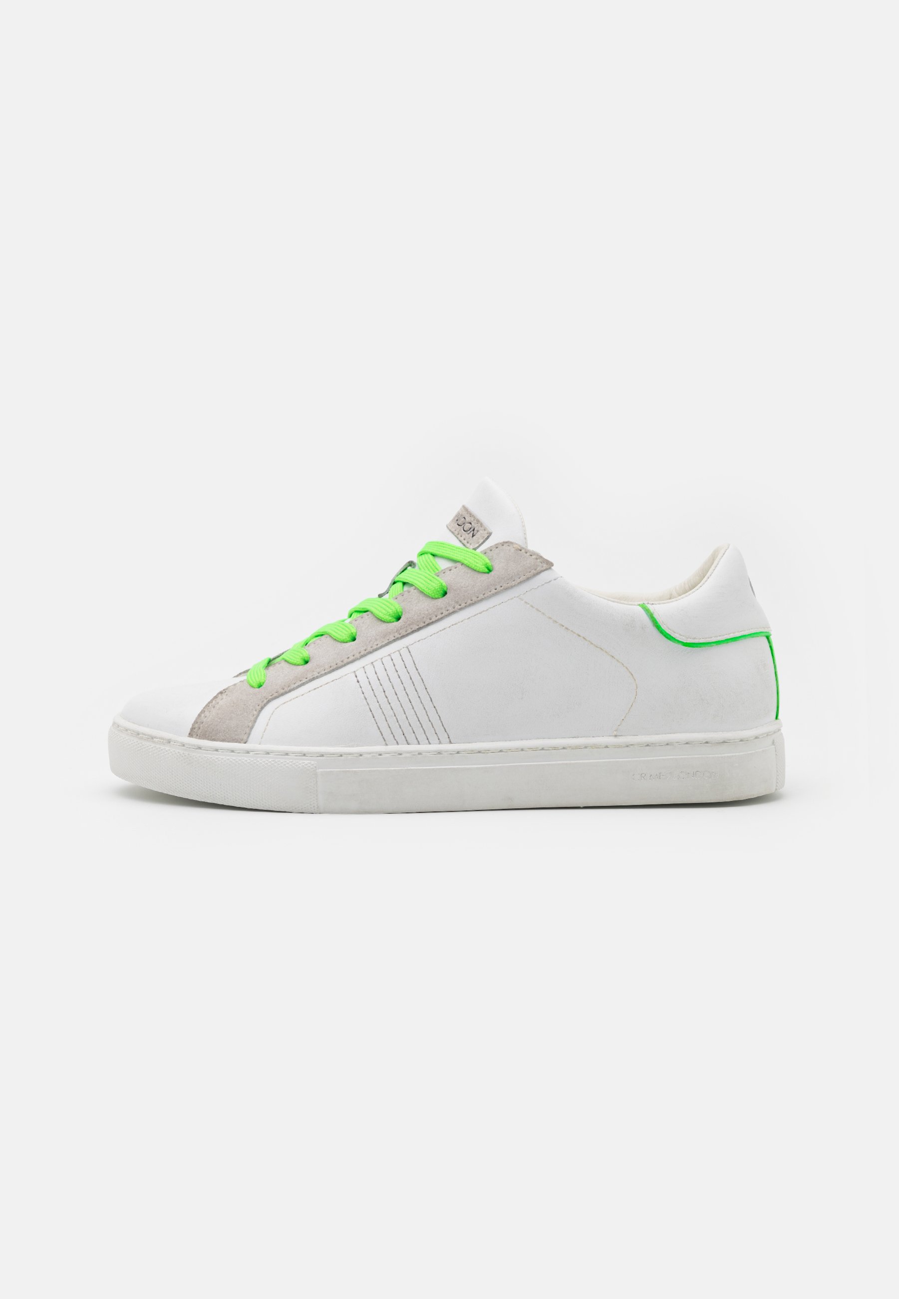 Crime London Sneakers laag - white/neon/wit - Zalando.nl