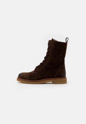 Bottines à lacets - dark brown