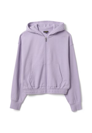 OVS, HOODED SWEATSHIRT - Sweater met rits - lilac