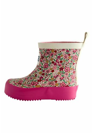 JoJo Maman Bébé REGULAR FIT - RUST COSY LINED ANKLE WELLIES . - Bottes en caoutchouc - light purple