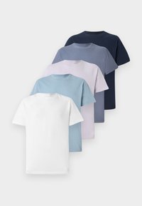 ESSENTIAL 5 PACK - Basic T-shirt - multi coloured
