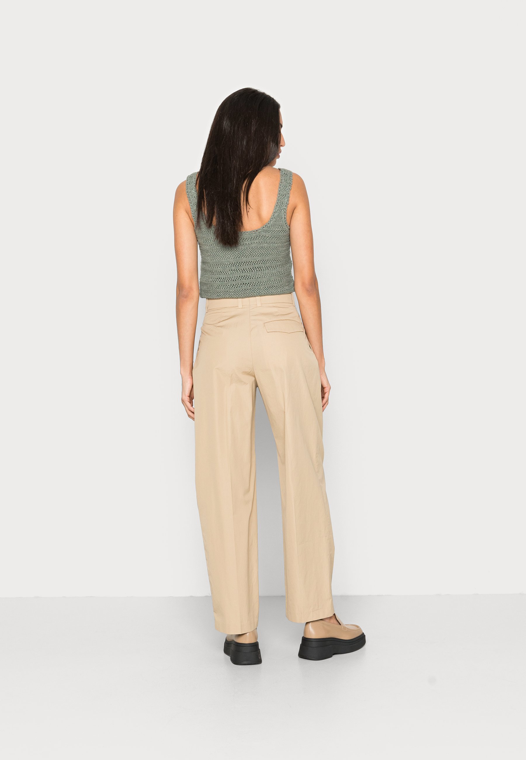 ARKET Trousers - beige - Zalando.co.uk