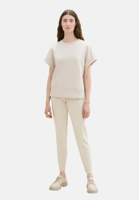 TOM TAILOR Kalhoty - dusty beige