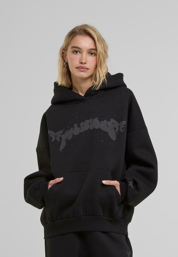 RHINESTONES PUFF - Kapuzenpullover