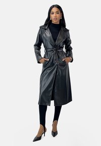 Elara - Trenchcoat - schwarz Thumbnail Image 1