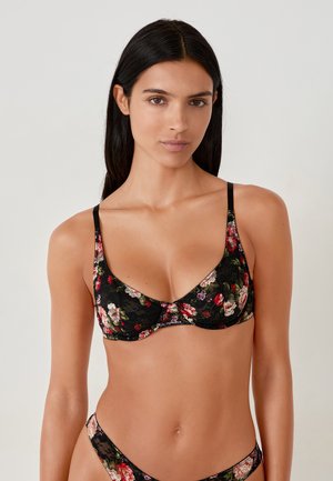 EUPHEMISME - Balconette bra - black