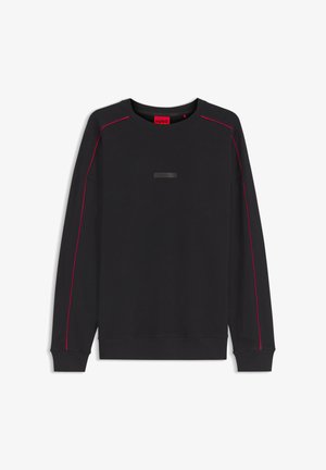 HUGO, PALO SWEATSHIRT, czarny