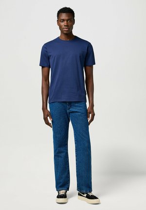 Wrangler 3 PACK TEE - Basic T-shirt - white olive navy