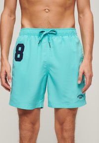 Superdry - Badeshorts - aquamarine blue Thumbnail-Bild 1