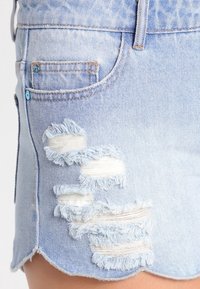 ONLY Shorts vaqueros - light-blue denim
