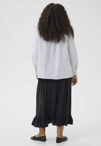 Kaffe Curve OSINA  - Košilová halenka  - white black oxford stripe