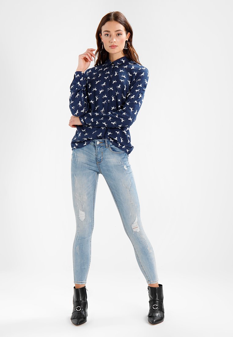 vila push up skinny jeans