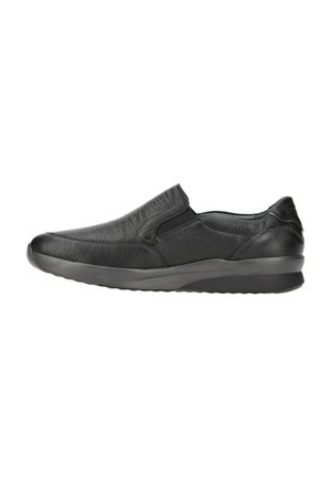 Waldläufer BEQUEME - Chaussons - schwarz asphalt