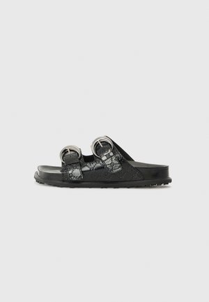 MARINE SERRE MOONOGRAM EMBOSSED - Mules - black