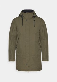 AIKAS 2-IN-1 - Párka - dark olive