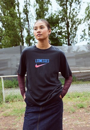 ENGLAND ENT LIONESSES TEE - National team wear - black