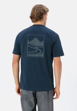 LOAMER  - T-Shirt sport - dark sea