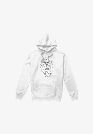 Cotton Soul, LOONEY TUNES FADED TAZ - Kapuzenpullover - white