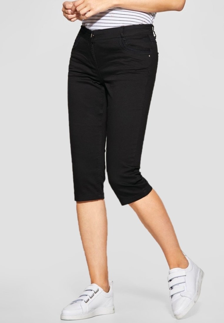 Cecil Shorts vaqueros - black