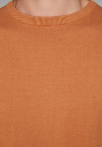 Jack & Jones JJEBASIC CREW NECK NOOS - Strickpullover - ochre