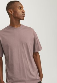 Jack & Jones JJEBRADLEY TEE O NECK - Basic póló - twilight mauve