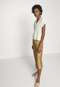 Banana Republic CAMP COLLAR - Camisola - new off white