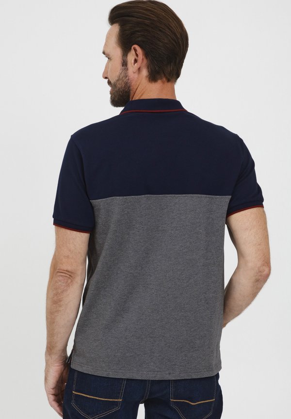 FQREYNIR - Polo shirt - pewter mix2