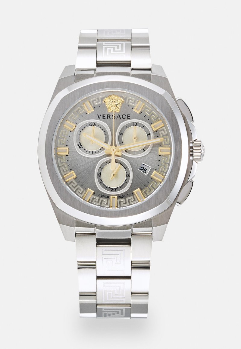 Versace Watches GEO Chronograph silvercoloured/silberfarben Zalando.de