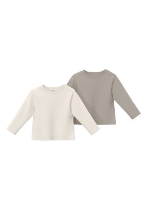 T-shirt à manches longues - creme