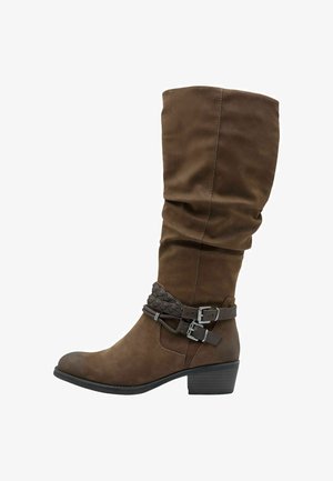 Marco Tozzi Cowboy/Biker boots - cafe comb