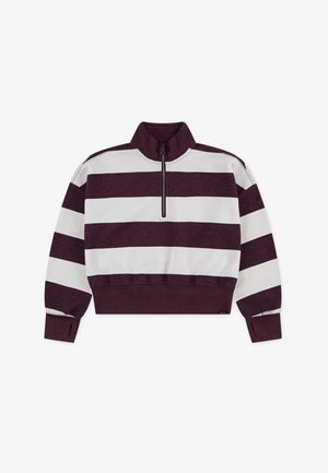 Abercrombie & Fitch QUARTER ZIP PREPPY - Ikdienas džemperis - fig