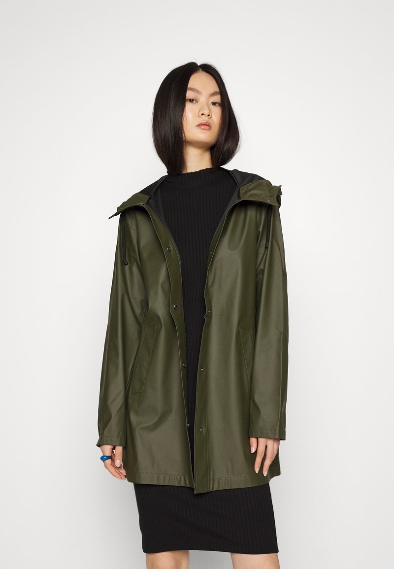 ONLY Tall ONLELLEN RAINCOAT Veste imperméable forest night/kaki