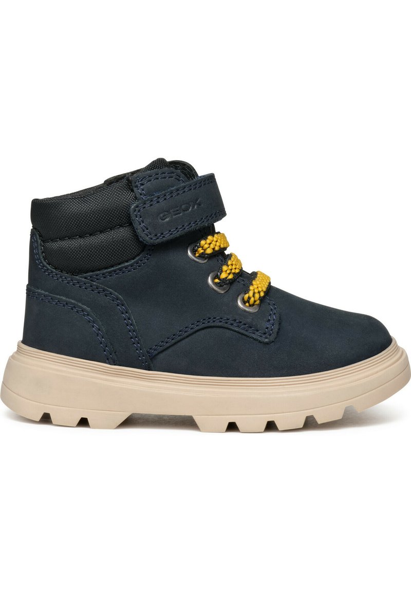 Geox KIDDARTAH  - Stivaletti stringati - navy black