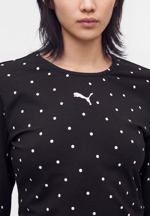 PUMA SPEED PROGRAM EUROPE WOMEN TEE - Long-sleeved top black — photo 6